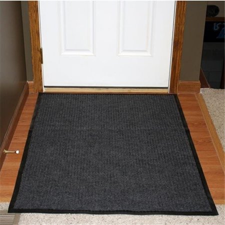DURABLE CORPORATION Durable Corporation 613S0035CH 3 ft. W x 5 ft. L Spectra Rib Entrance Mat in Charcoal 613S35CH